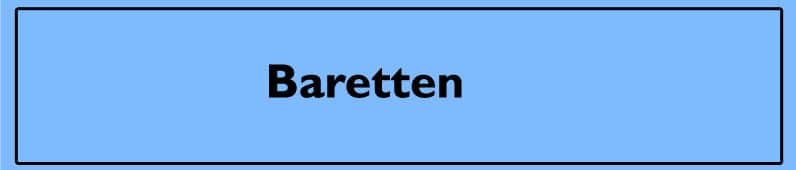 Baretten