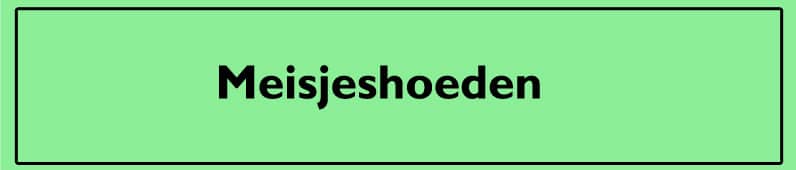 Meisjeshoeden