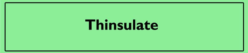 Thinsulate