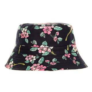 Wholesale ladies cotton floral sun hat