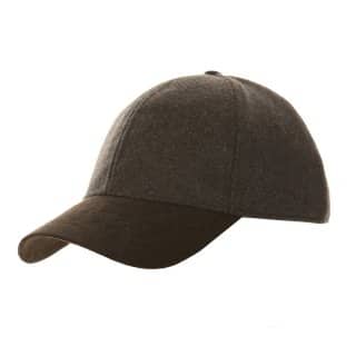 A1347- MENS BASEBALL CAP WITH FAUX SUEDE PEAK
