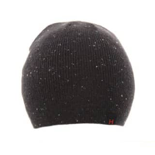 A1373-Mens fashion knitted ski hat Fashionable wholesale ski hat in black