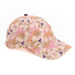 A1386-Ladies floral baseball cap Wholesale ladies baseball cap with floral design