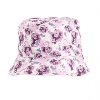 A1390-Ladies rose print bush hat Wholesale rose print bush hat