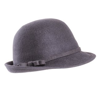A1456-PK OF 6 LADIES FELT SHORT BRIM Wholesale short brim hat for ladies in packs of 6