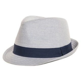 A1501-Mens coloured trilby with band