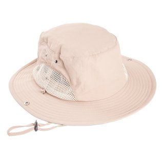 A1575-Mens aussie style hat Nylon khaki mens aussie style hat developed from nylon