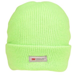 A1600- ADULTS UNISEX HI VIS THINSULATE SKI HAT