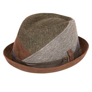 A1623- MENS PATTERN TRILBY