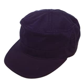 Wholesale black chino twill cadet cap