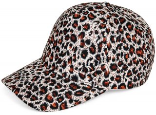 A1723- LADIES LEOPARD PRINT BASEBALL CAP