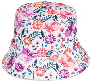 A1727- LADIES FLOWER PRINT BUSH HAT