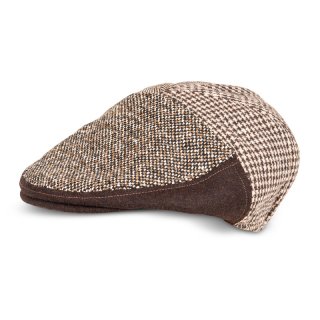 A1771- MENS PATTERNED FLAT CAP