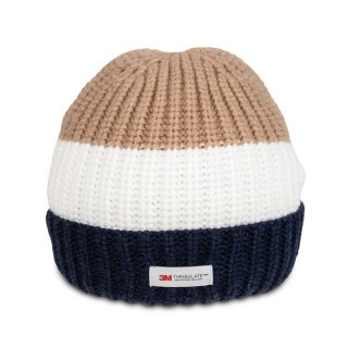 A1789- ADULTS UNISEX STRIPED THINSULATE SKI HAT