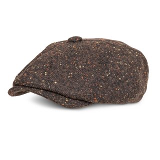 A1811-MENS 8 PANEL FLAT CAP