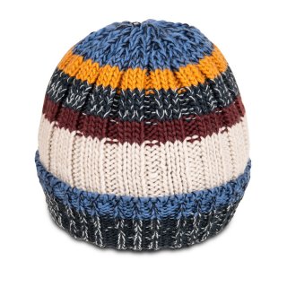 A1820-MENS CHUNKY SKI HAT WITH FLEECE LININIG