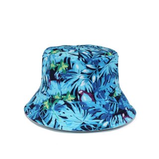 A1837- LADIES LEAF PRINT BUSH HAT