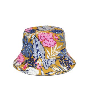 A1839-  LADIES LEAF PRINT BUSH HAT