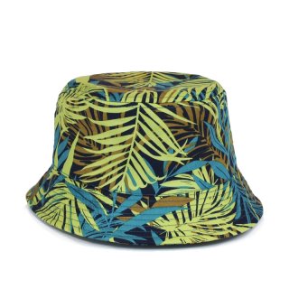 A1844 - MENS TROPICAL PRINT BUSH HAT