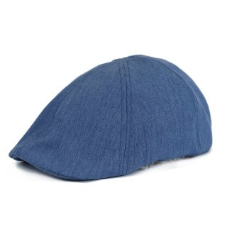 A1864- MENS PREFORMED PEAK FLAT CAP