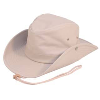 Wholesale outback style bush hat with press-stud sides