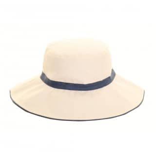 Wholesale reversible bush hat with blue band