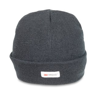 A368/B - Black thinsulate knitted ski hat