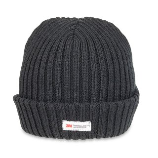 A548/B -Chunky Thinsulate ski hat black