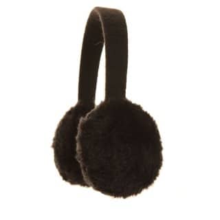 A603 - ADULTS' FAKE FUR EAR MUFFS / FLEECE H-BAND