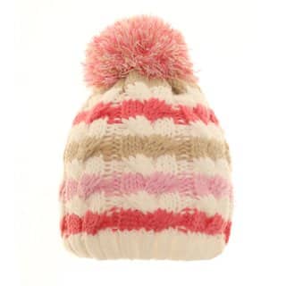B250-Babies stripey bobble hat Wholesale babies stripey bobble hat