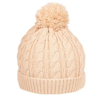B310- BABIES CABLE KNITTED BOBBLE HAT
