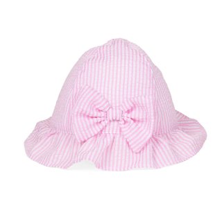 B314-BABIES BOW BUSH HAT