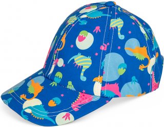 B323- BABIES DINO PRINT BASEBALL CAP