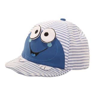 B42 - INFANTS' UNISEX NOVELTY 'FACE' BASEBALL CAP