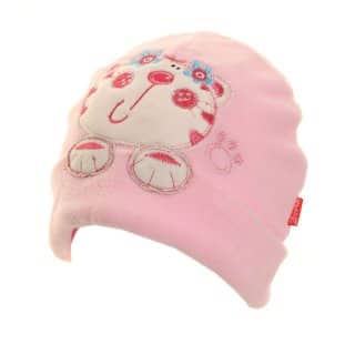 B56 - YOUNG CHILDREN'S FLEECE SKI HAT / ASS ANIMAL EMB