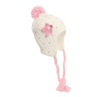 C105 - GIRL'S FLEECE LINED PERU WITH SEQUINS