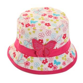 Wholesale girls butterfly bush hat