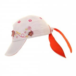 C133 - GIRLS BASEBALL CAP WITH 3D BUTTERFLIES