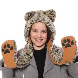 C310 -CHILDREN'S LUXURY FAUX FUR HOOD