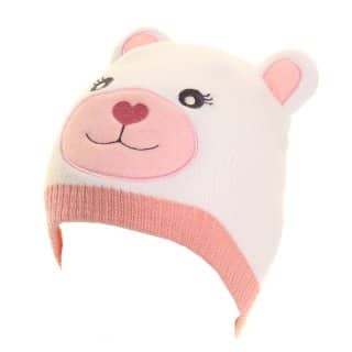 C315 - GIRL'S BEAR SKI HAT