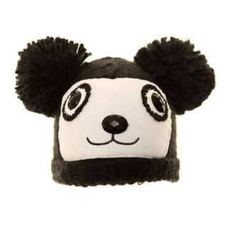 C409-CHILD'S NOVELTY SOFT KNIT ASSORTED SKI / POM-POM EARS