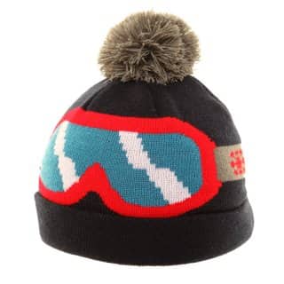 C417 - CHILD'S SKI WITH SKI GOGGLE MOTIF