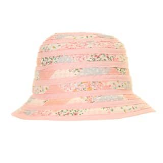 C542-Girls swirled cotton short brim