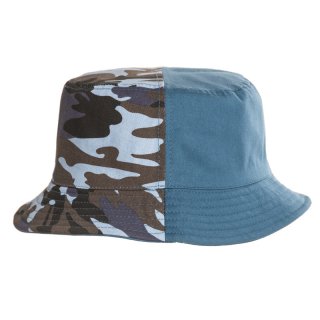 Wholesale boys bush hat with blue camo design