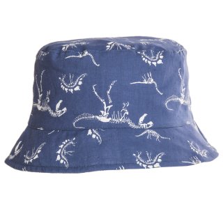 C626-Boys reversible skeleton dino print bush hat
