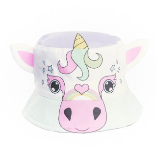C654-Girls novelty bush hat Wholesale girls unicorn novelty bush hat developed from cotton