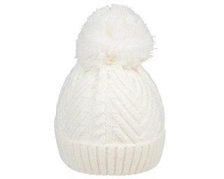 C693- GIRLS KNITTED BOBBLE HAT