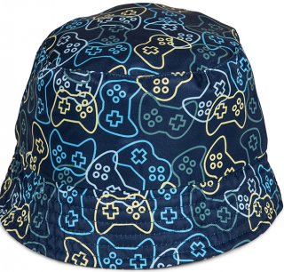 C725- KIDS UNISEX CONTROLLER PRINT BUSH HAT