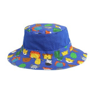 C752- BOYS PLAIN/ANIMAL PRINT BUCKET HAT