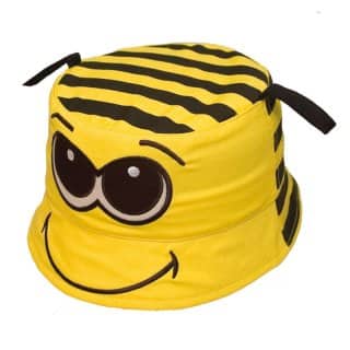 CHILDREN'S ANIMAL BUSH HAT - FROG, LADYBIRD, BEE